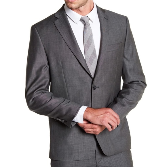calvin klein slim fit suit jacket